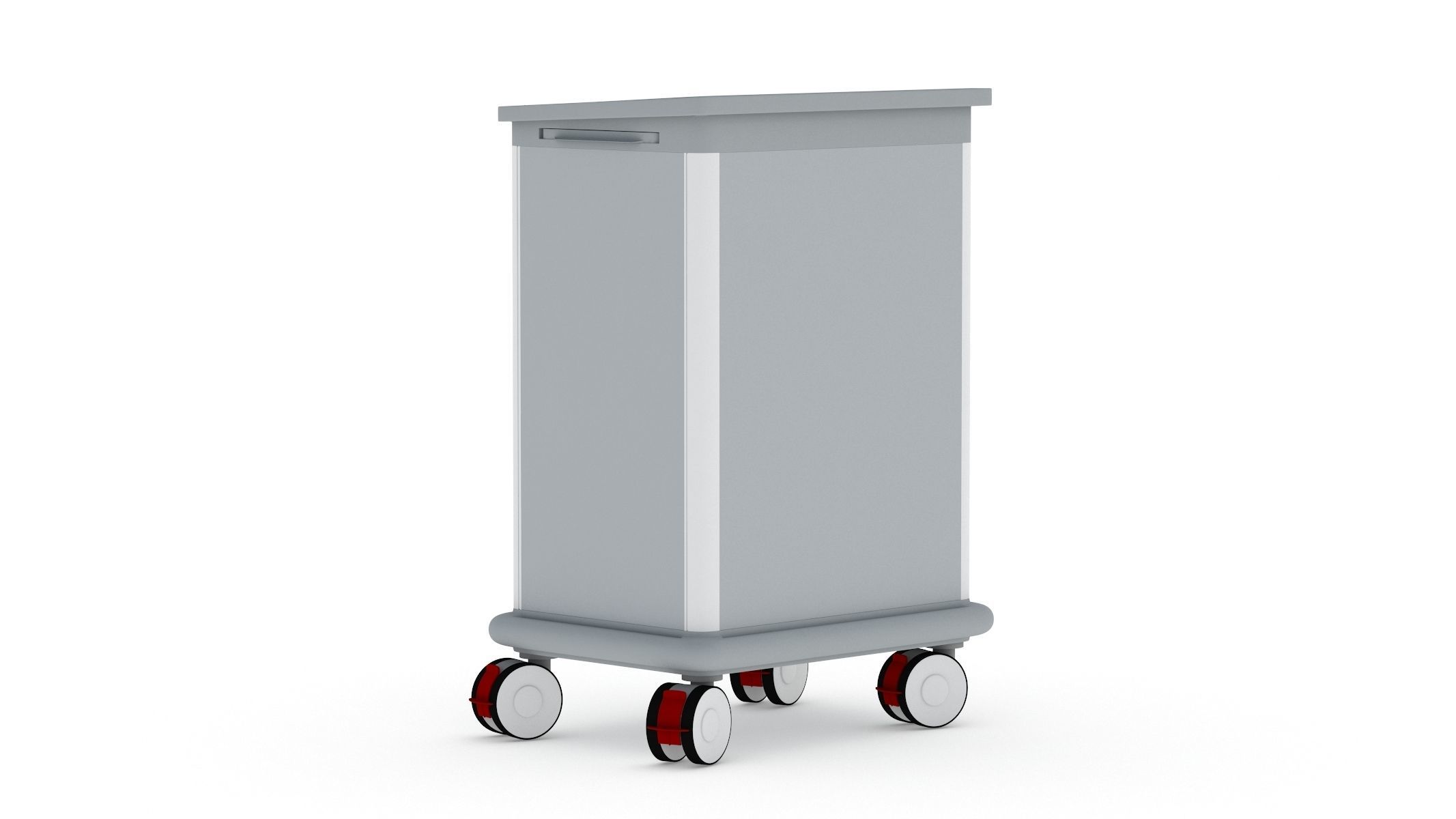 Medical Cart 03 PBR Realistic 3D model_3