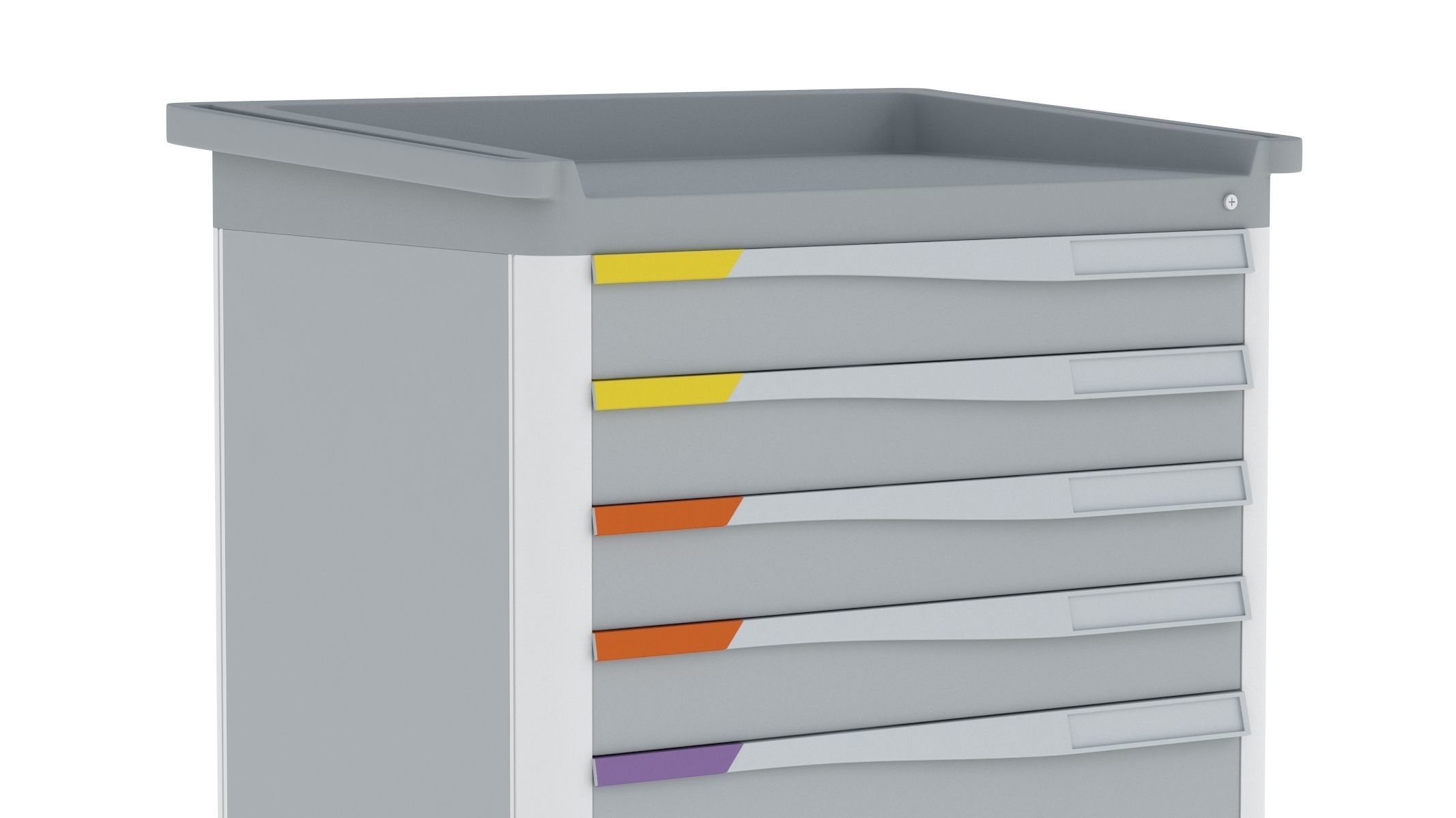 Medical Cart 03 PBR Realistic 3D model_5