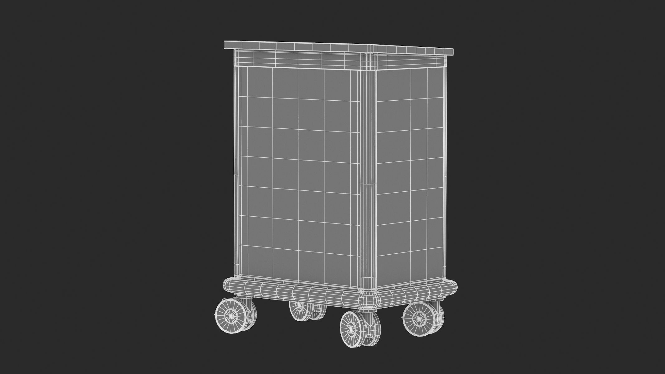 Medical Cart 03 PBR Realistic 3D model_12