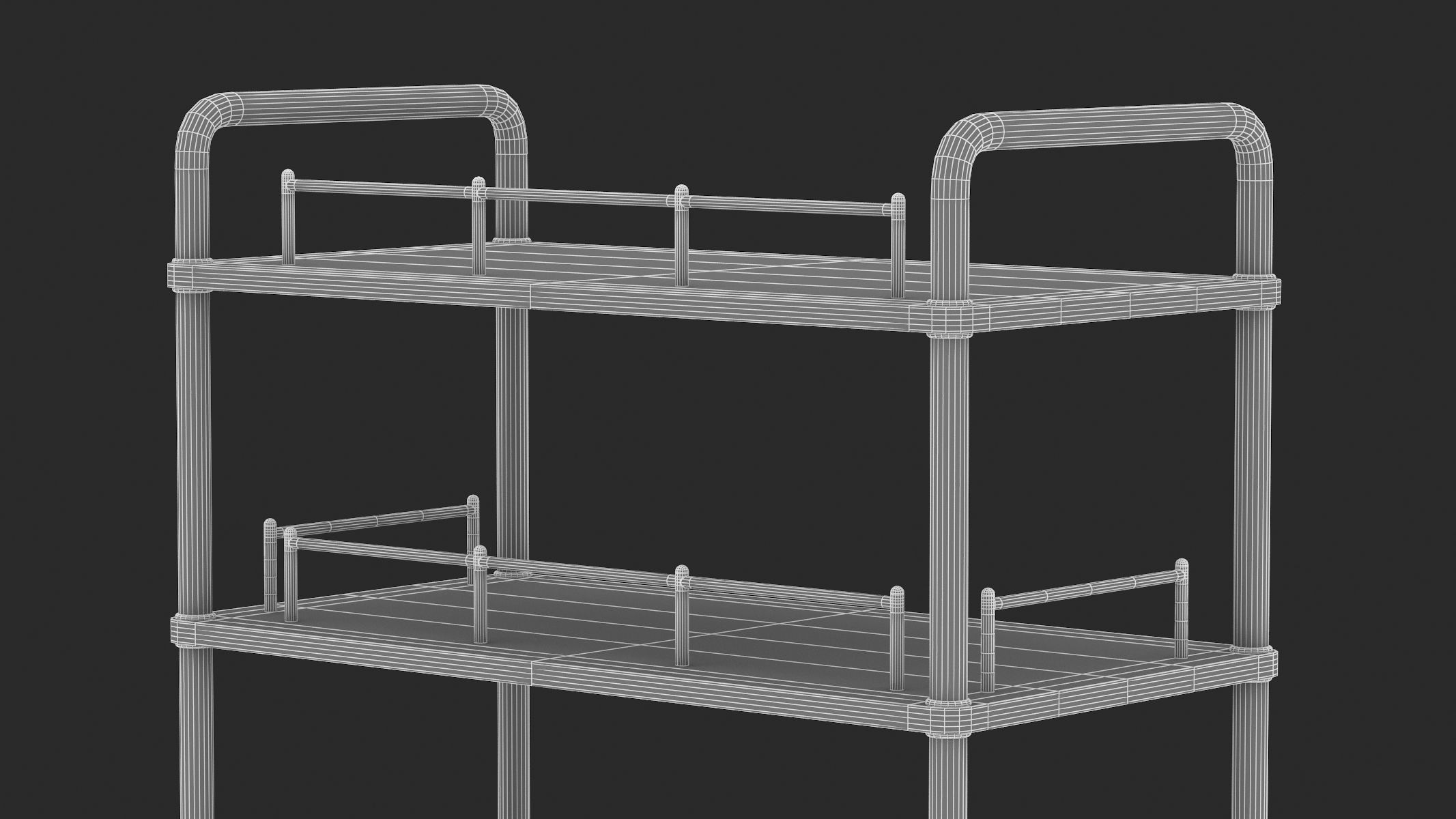 Medical Cart 04 PBR Realistic 3D model_19