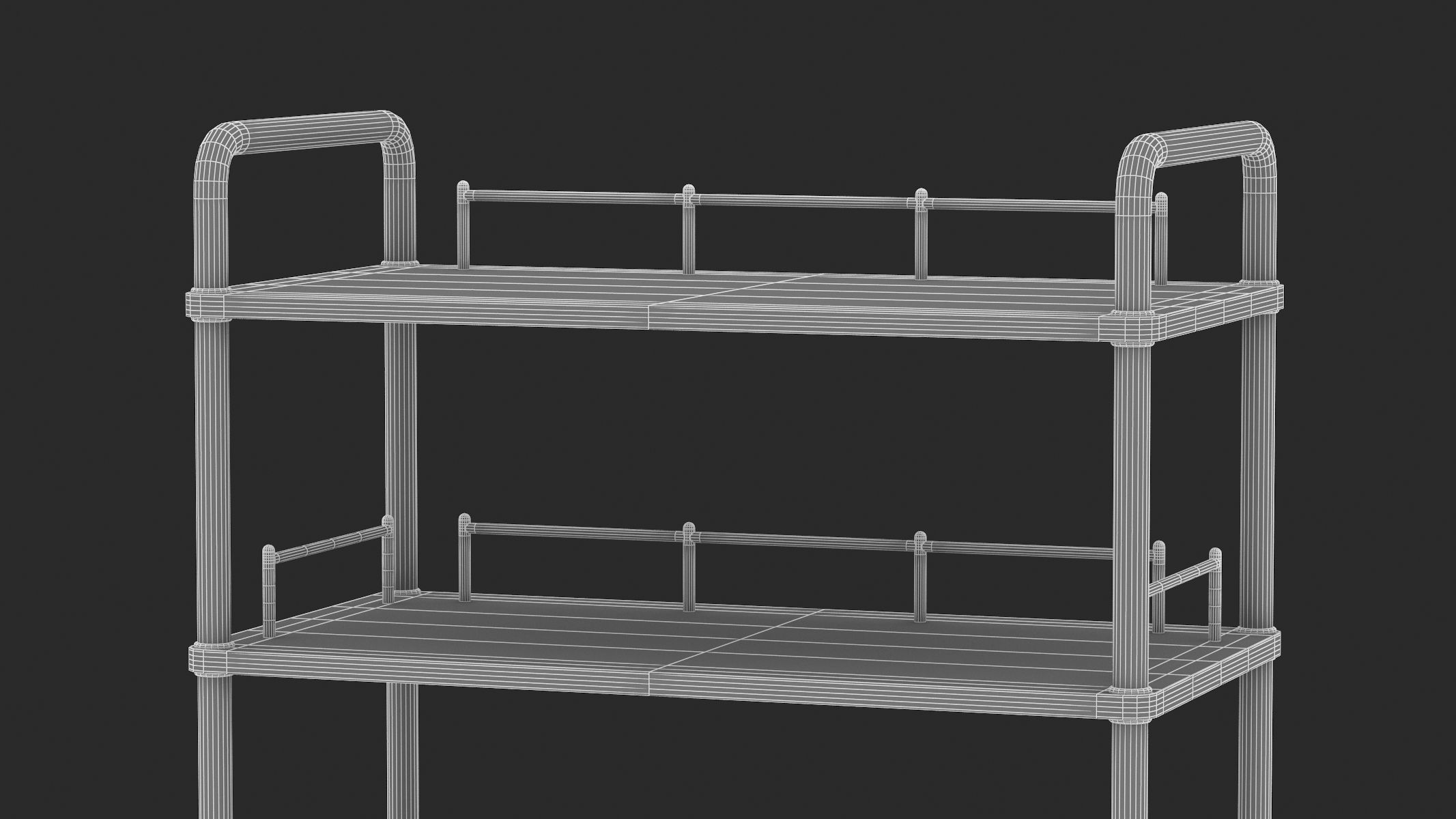 Medical Cart 04 PBR Realistic 3D model_15
