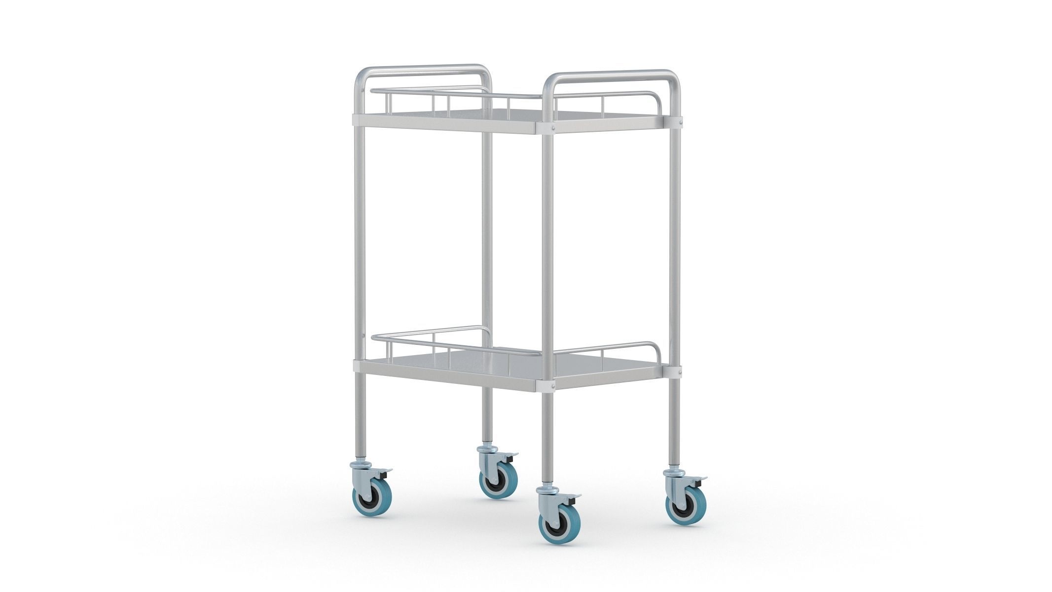 Medical Cart 05 PBR Realistic 3D model_2