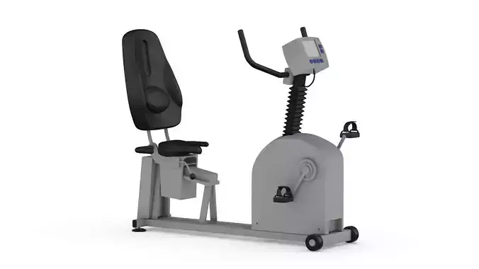 Medical exercise bike PBR Realistic
