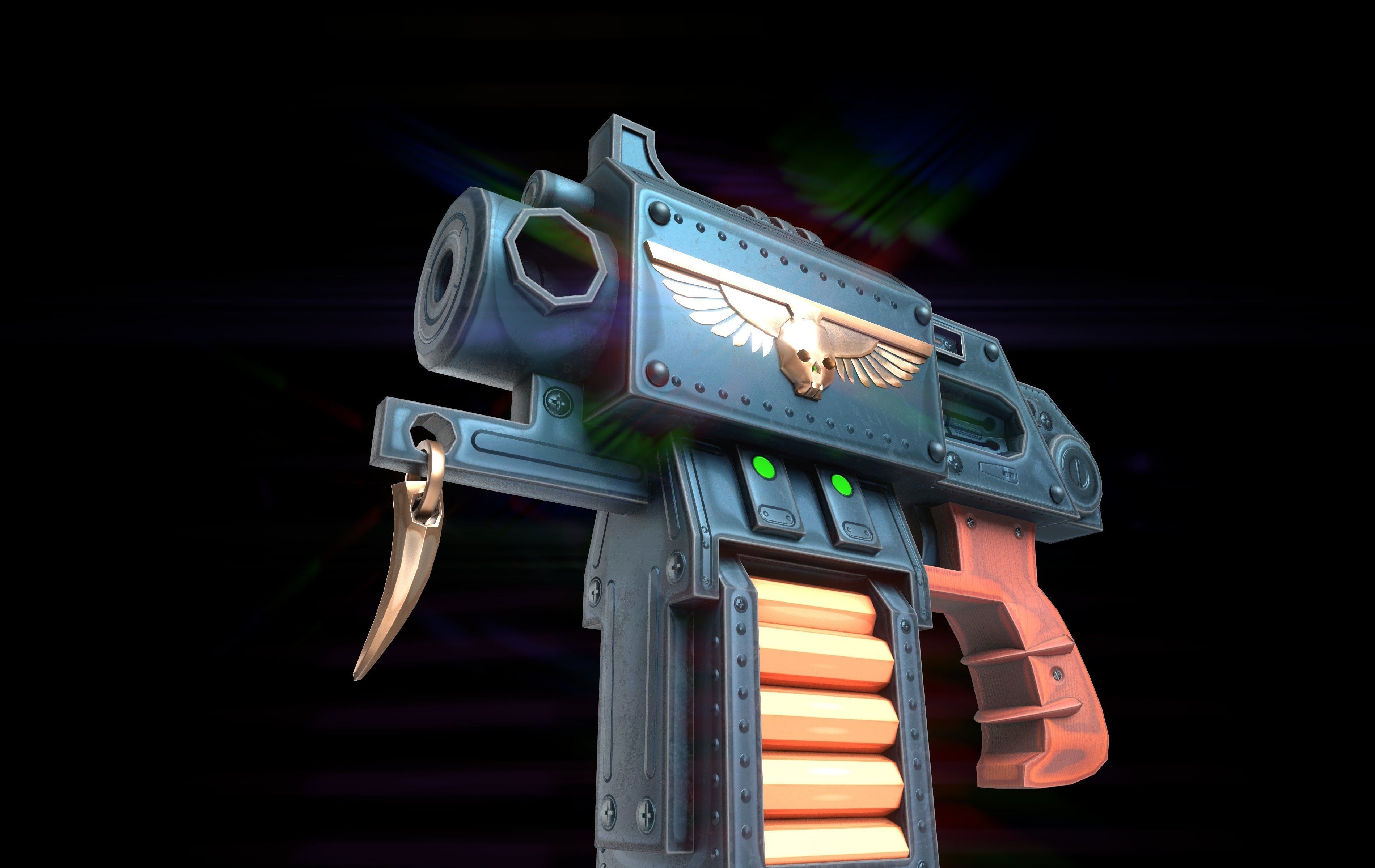 STYLIZED TOON WEAPONS  VOL1 Low-poly 3D model_4