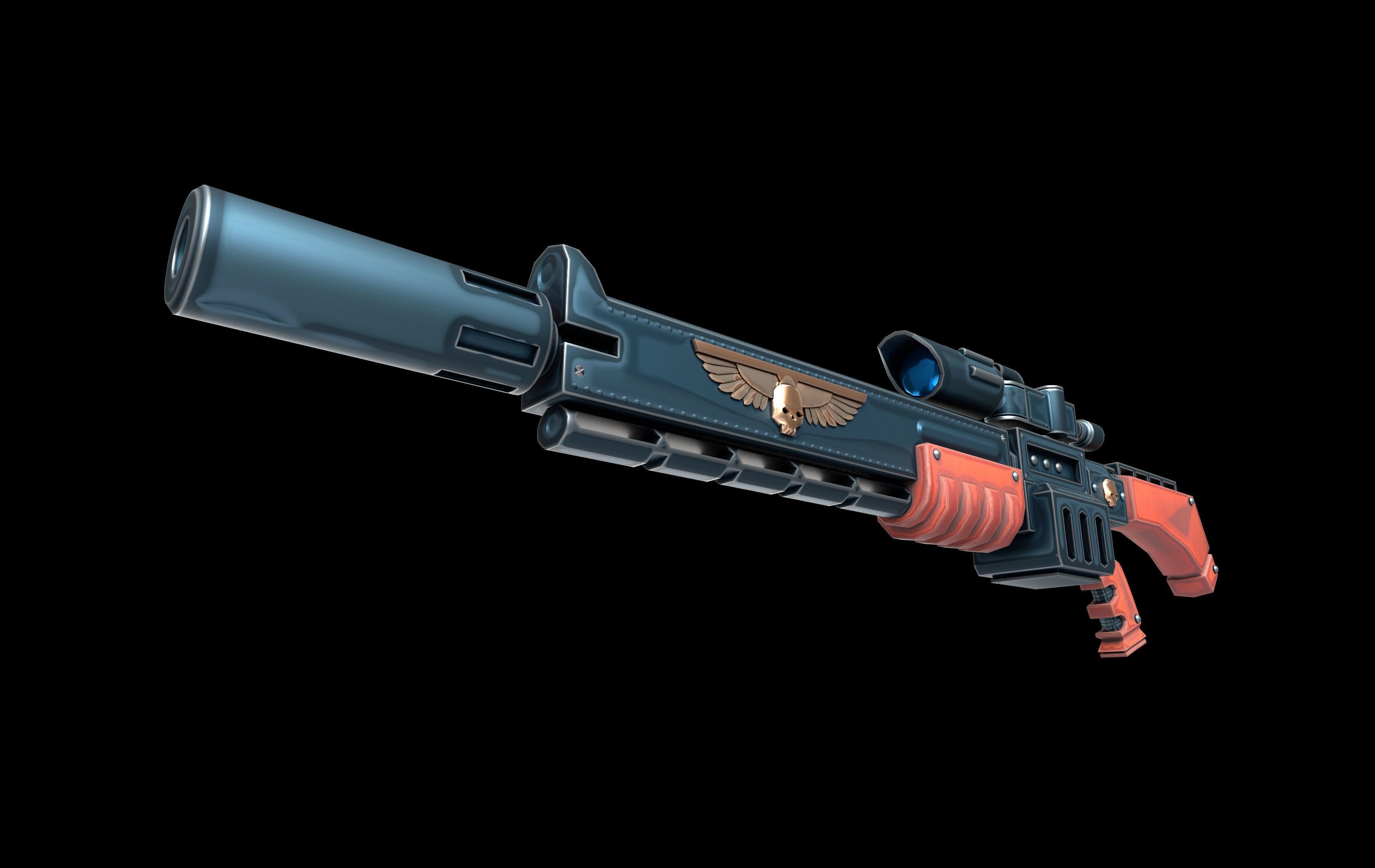 STYLIZED TOON WEAPONS  VOL1 Low-poly 3D model_9