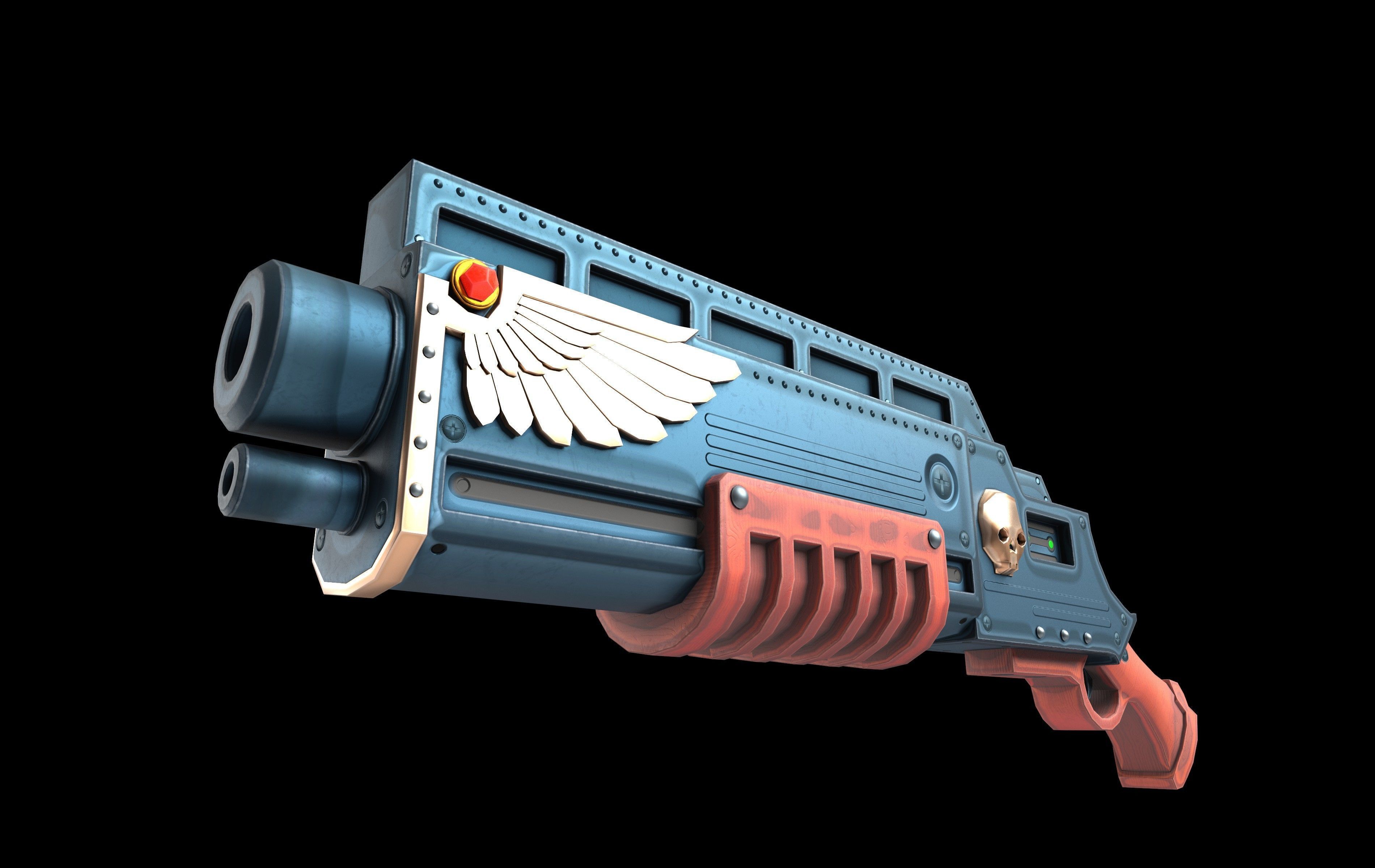 STYLIZED TOON WEAPONS  VOL1 Low-poly 3D model_7