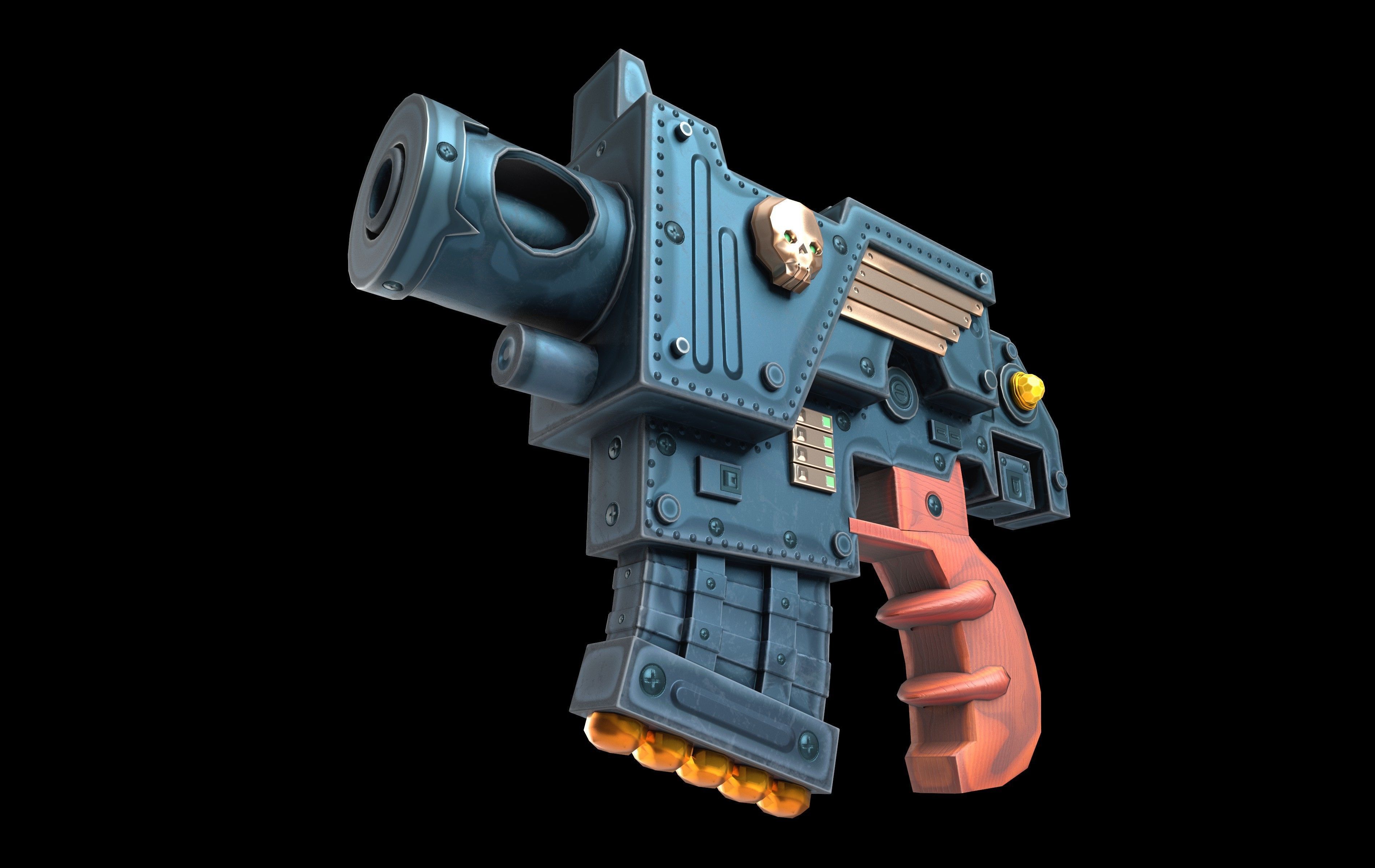 STYLIZED TOON WEAPONS  VOL1 Low-poly 3D model_8