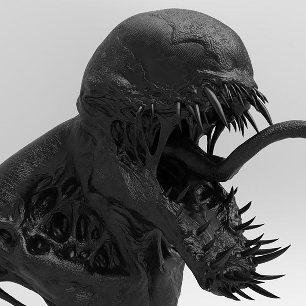 Venom Bust 3D Model Ready to Print 3D print model_4