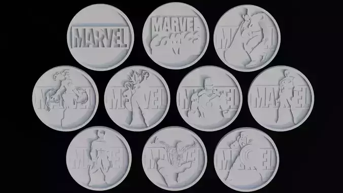 Marvel Coin Collection