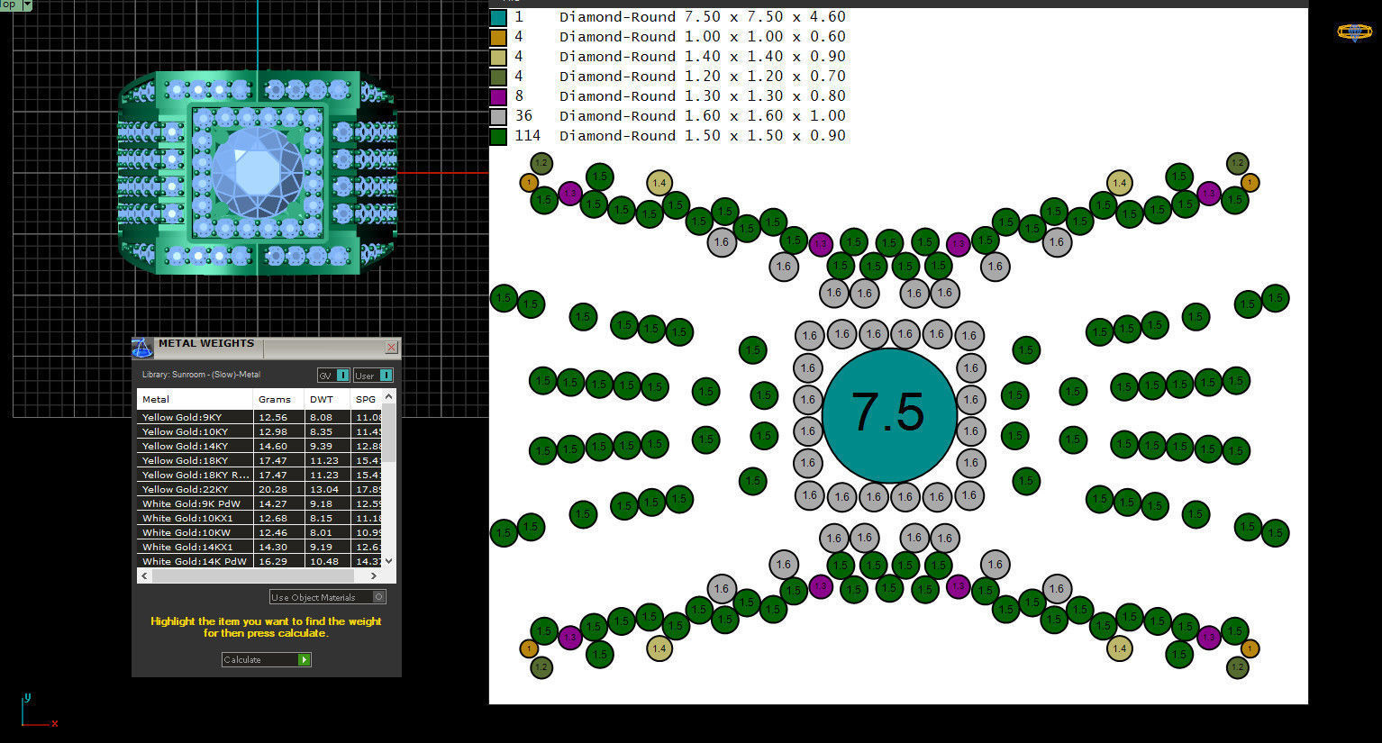 Ring 84  3D print model_7