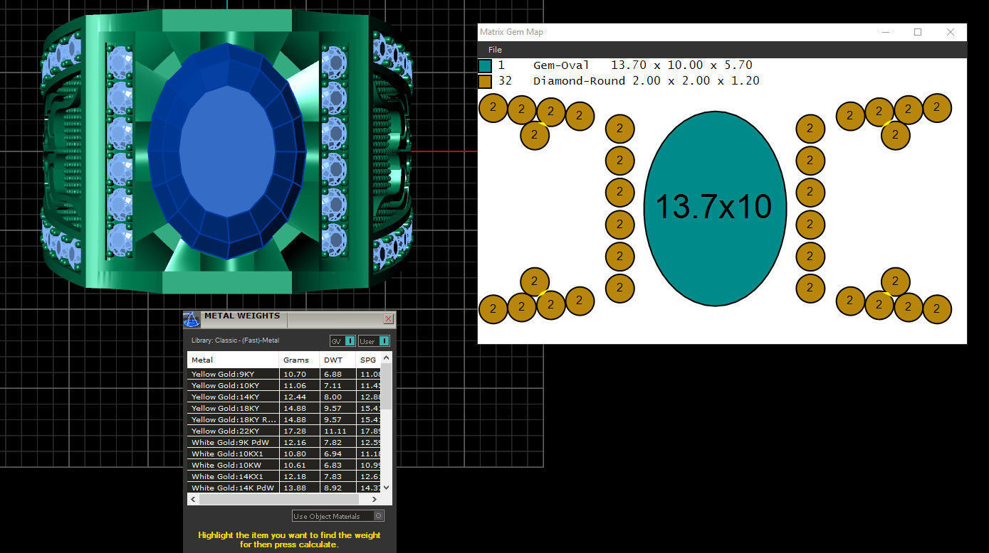 Ring 85  3D print model_7