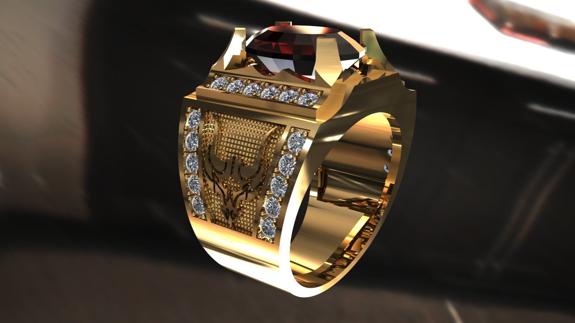 Ring 85  3D print model_2