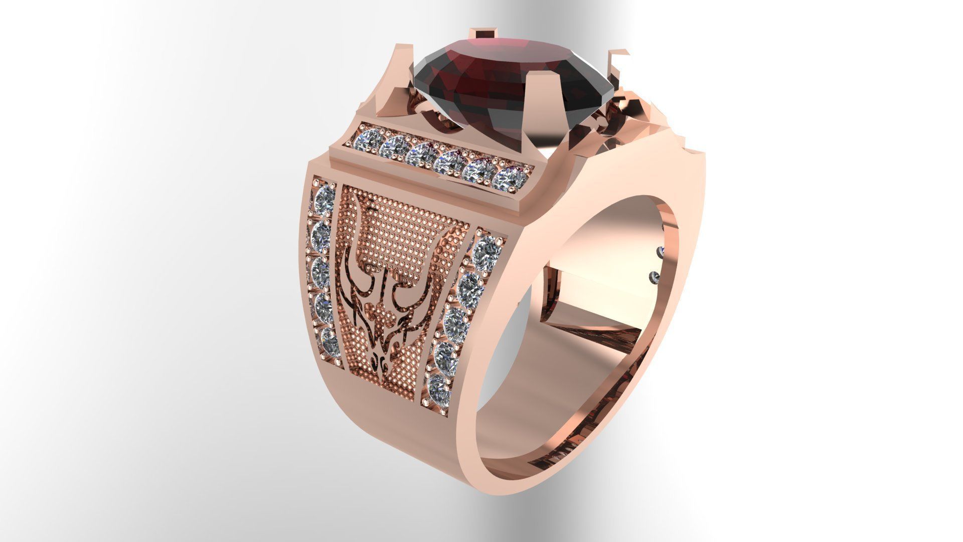 Ring 85  3D print model_5