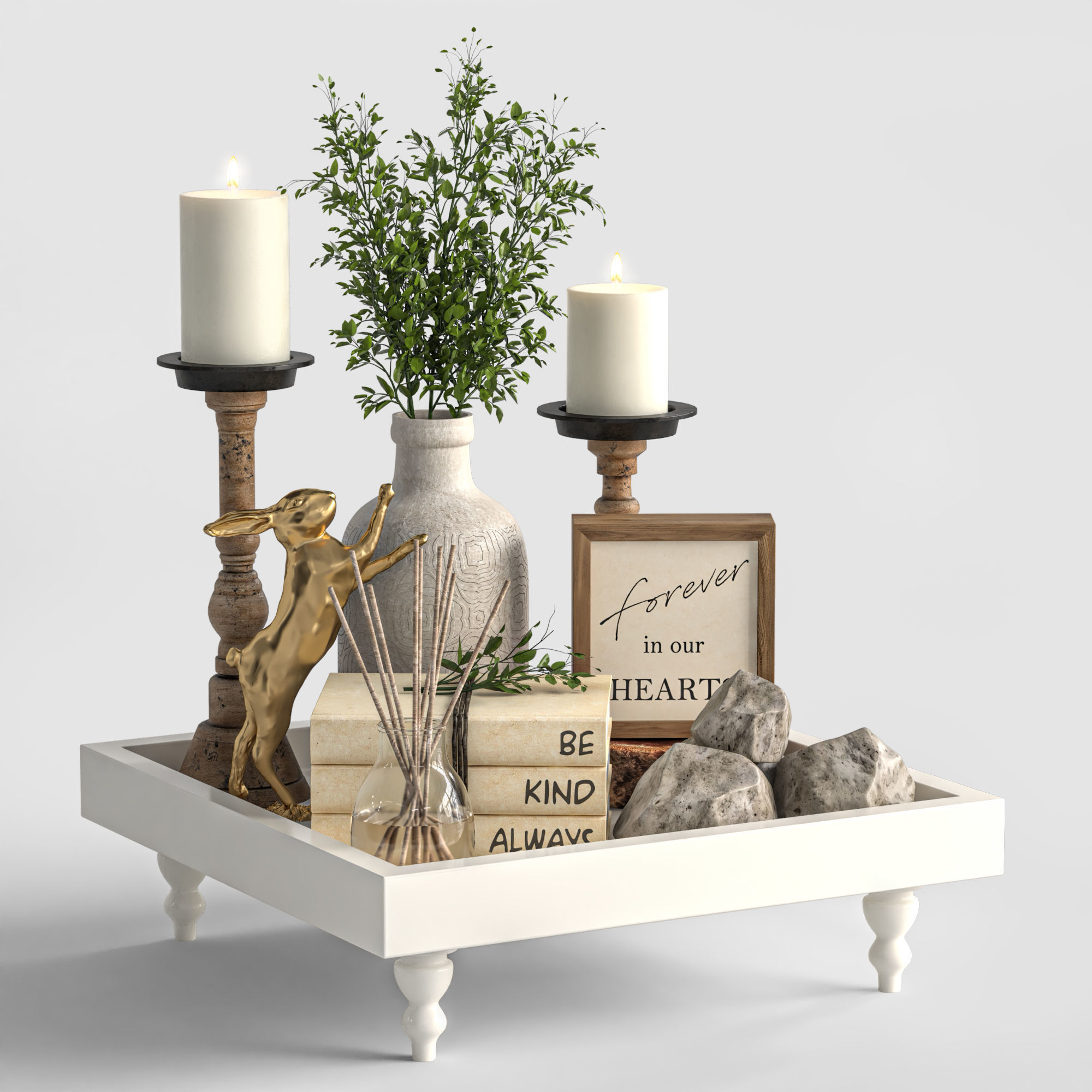 Decorative set 44 3D model_4