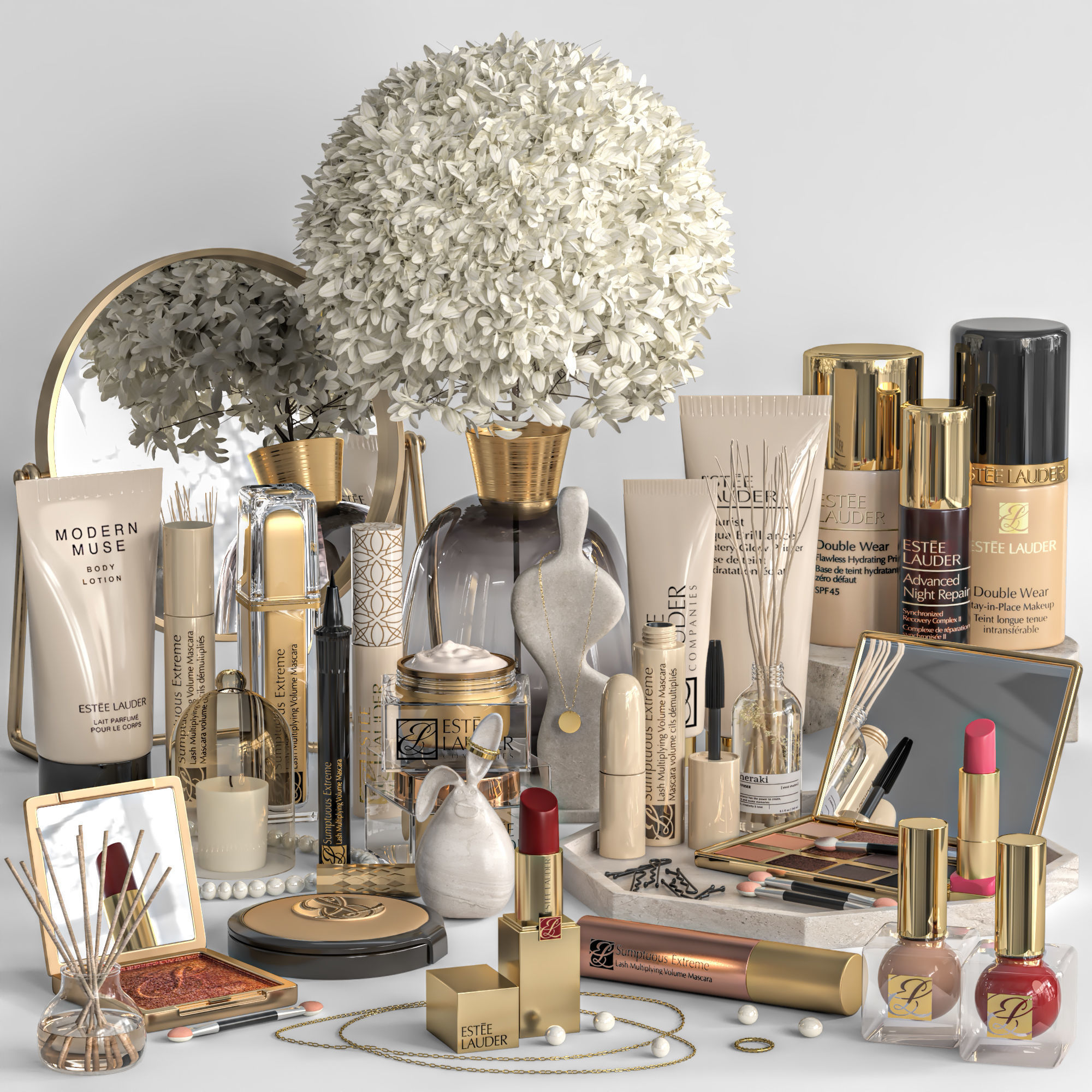 makeup set 01 3D model_6