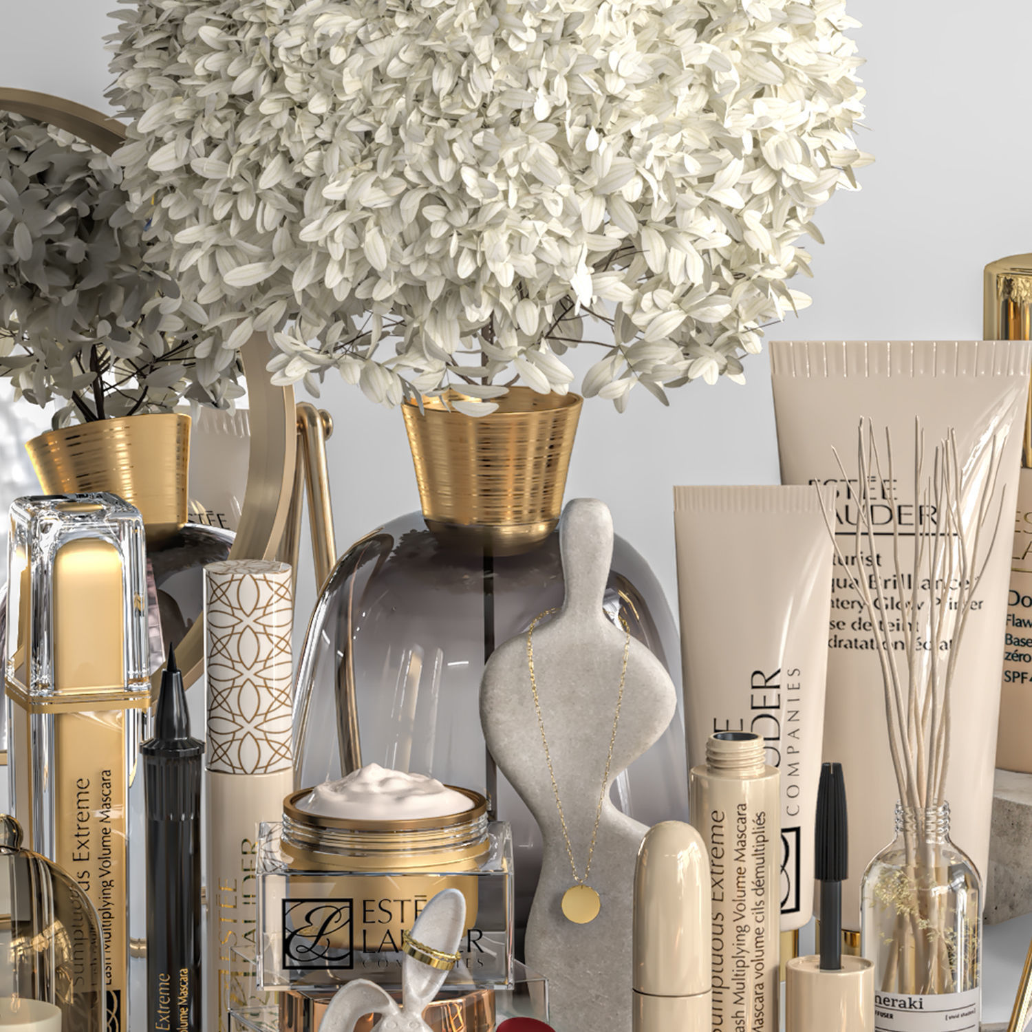 makeup set 01 3D model_4