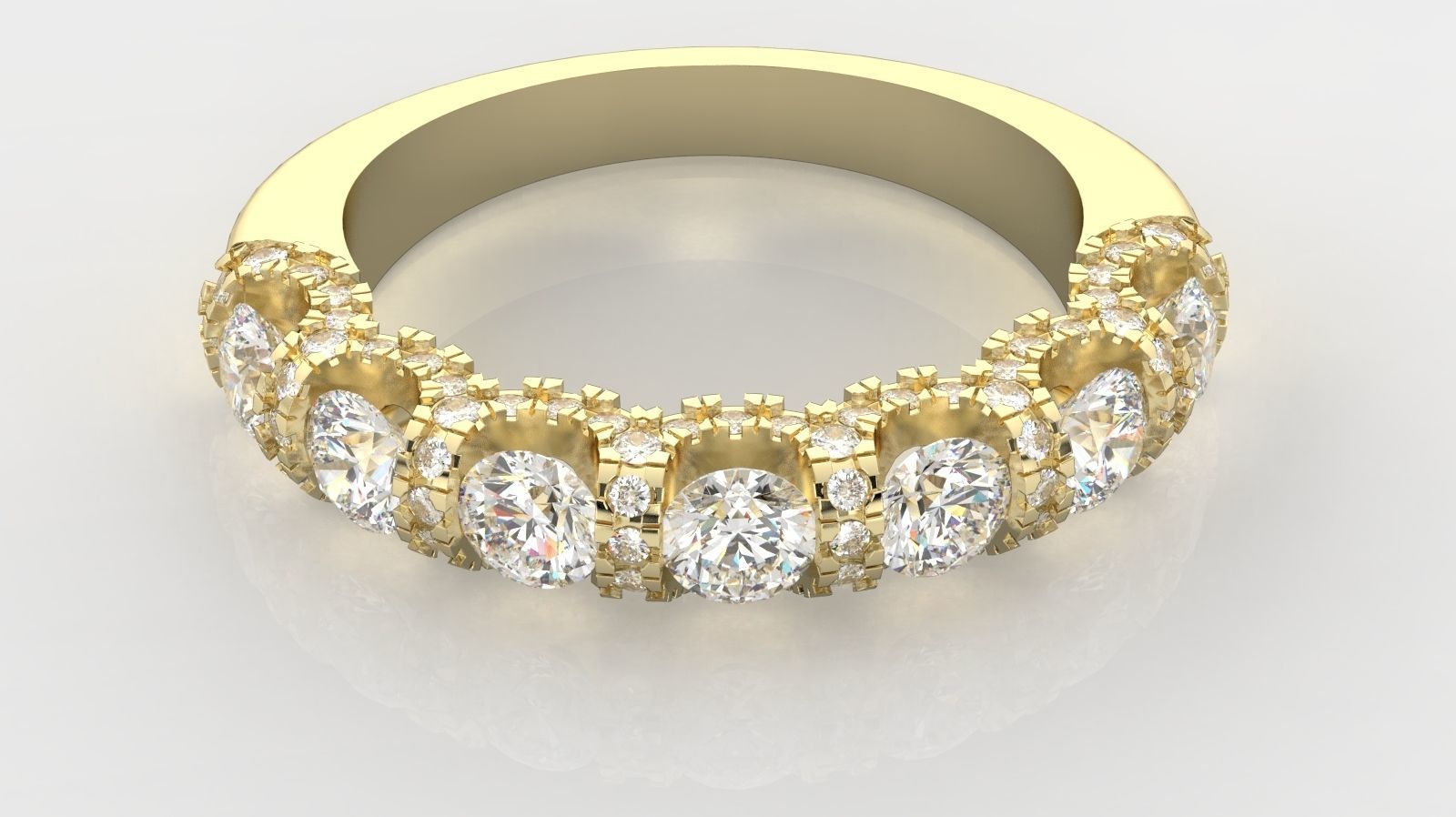 Fancy Ring 004 14-8-2022 3D print model_7