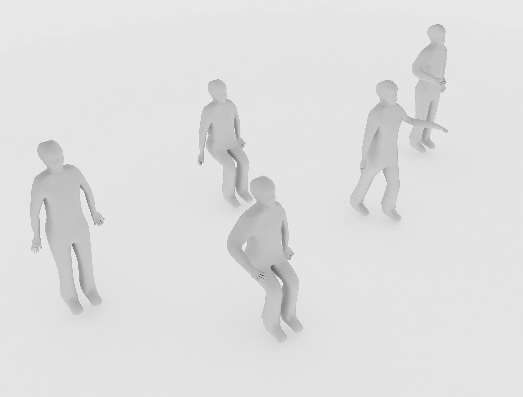 F17 character for space 3D model_6