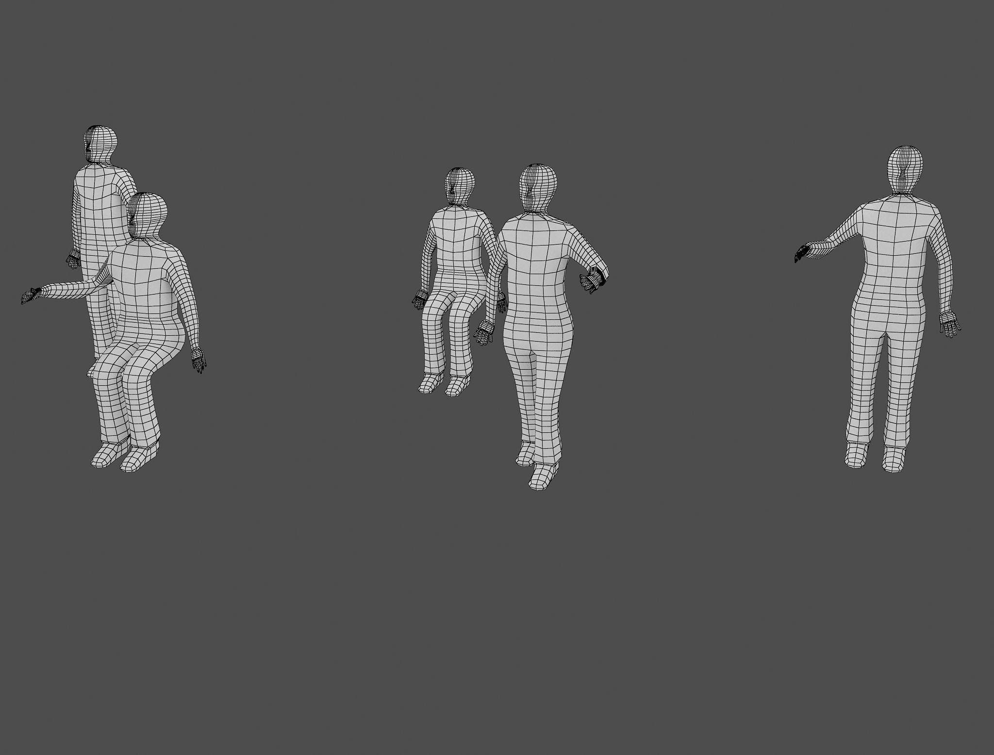 F17 character for space 3D model_3