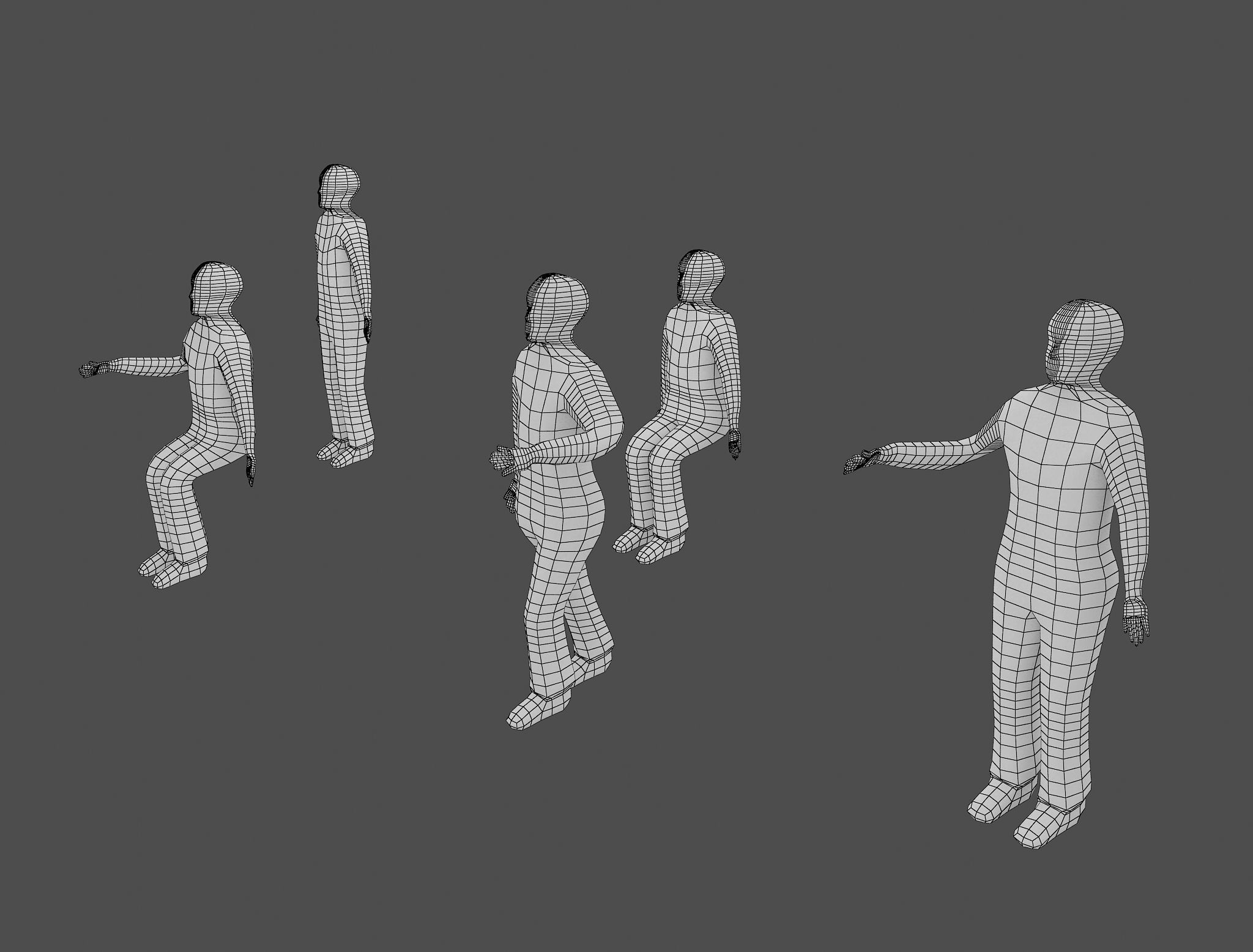F17 character for space 3D model_1