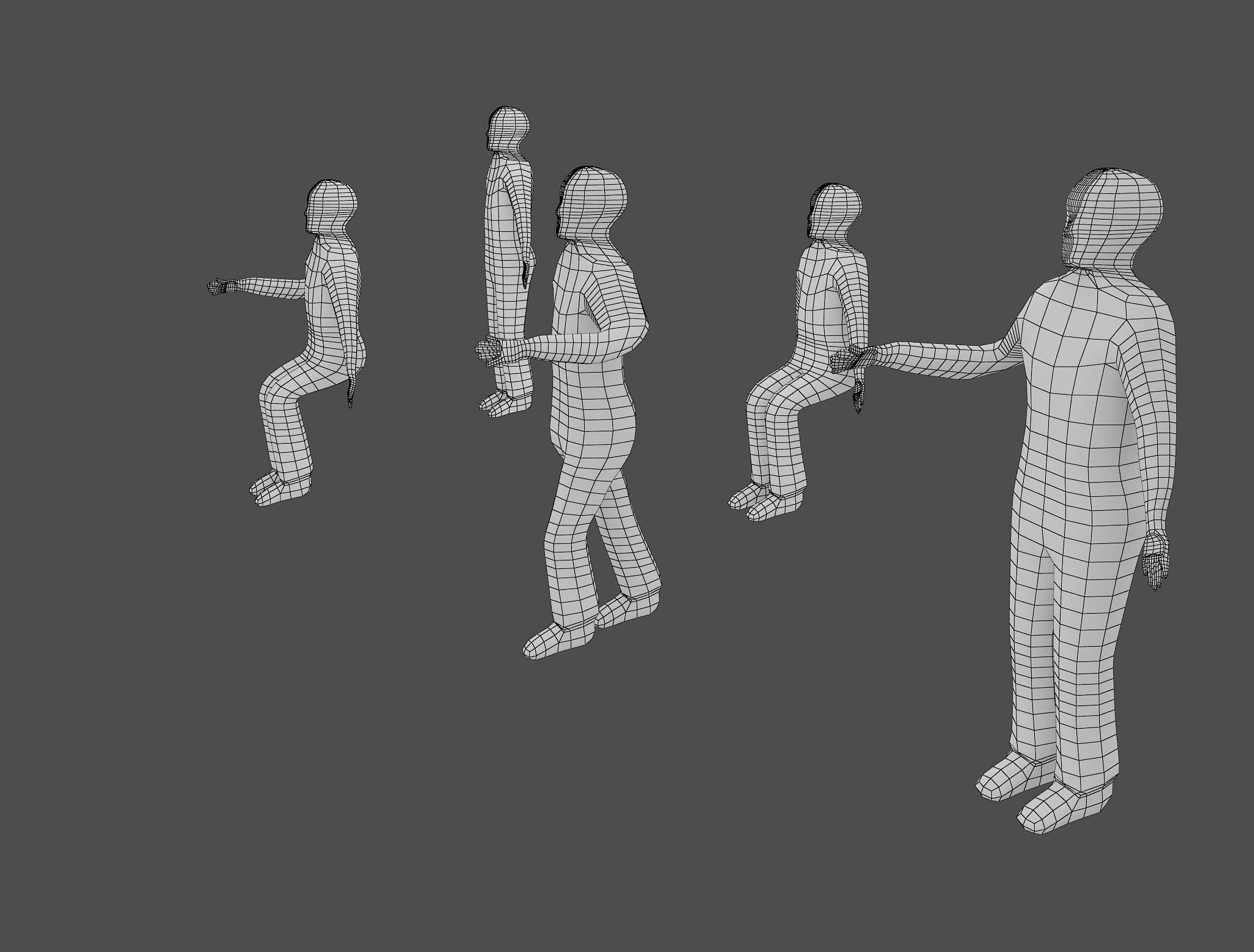 F17 character for space 3D model_5