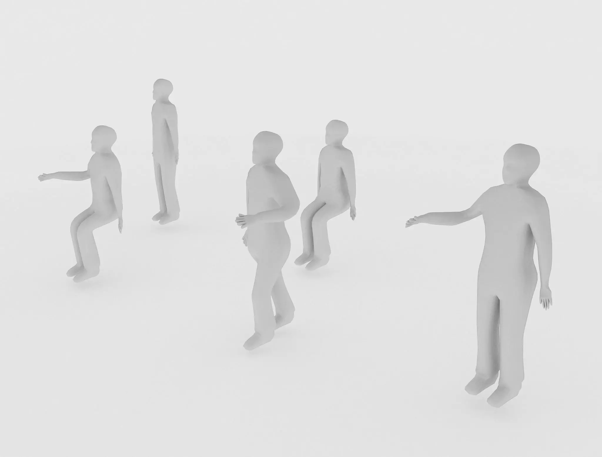 F17 character for space 3D model_0