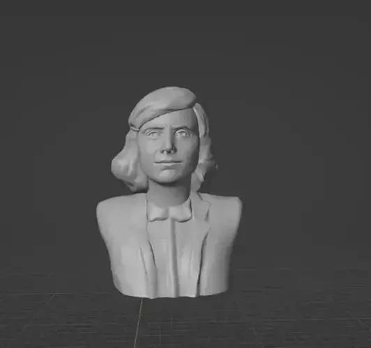 Anne Frank 3D print model