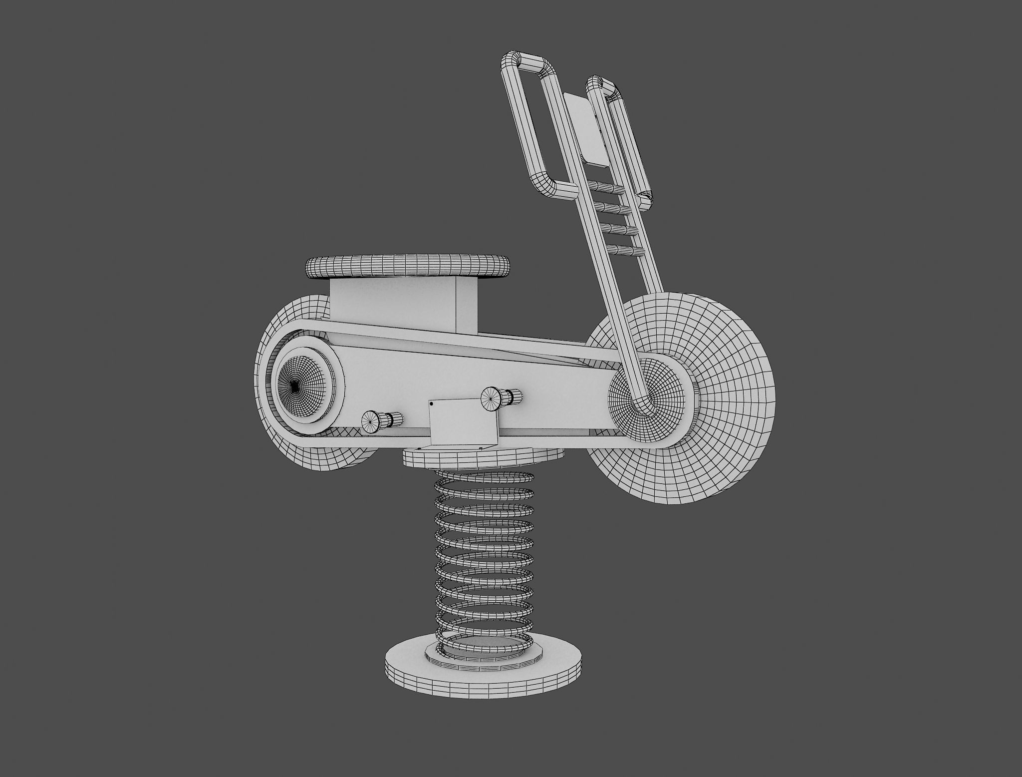 f18a Kids Toy  Bicycle 3D model_1