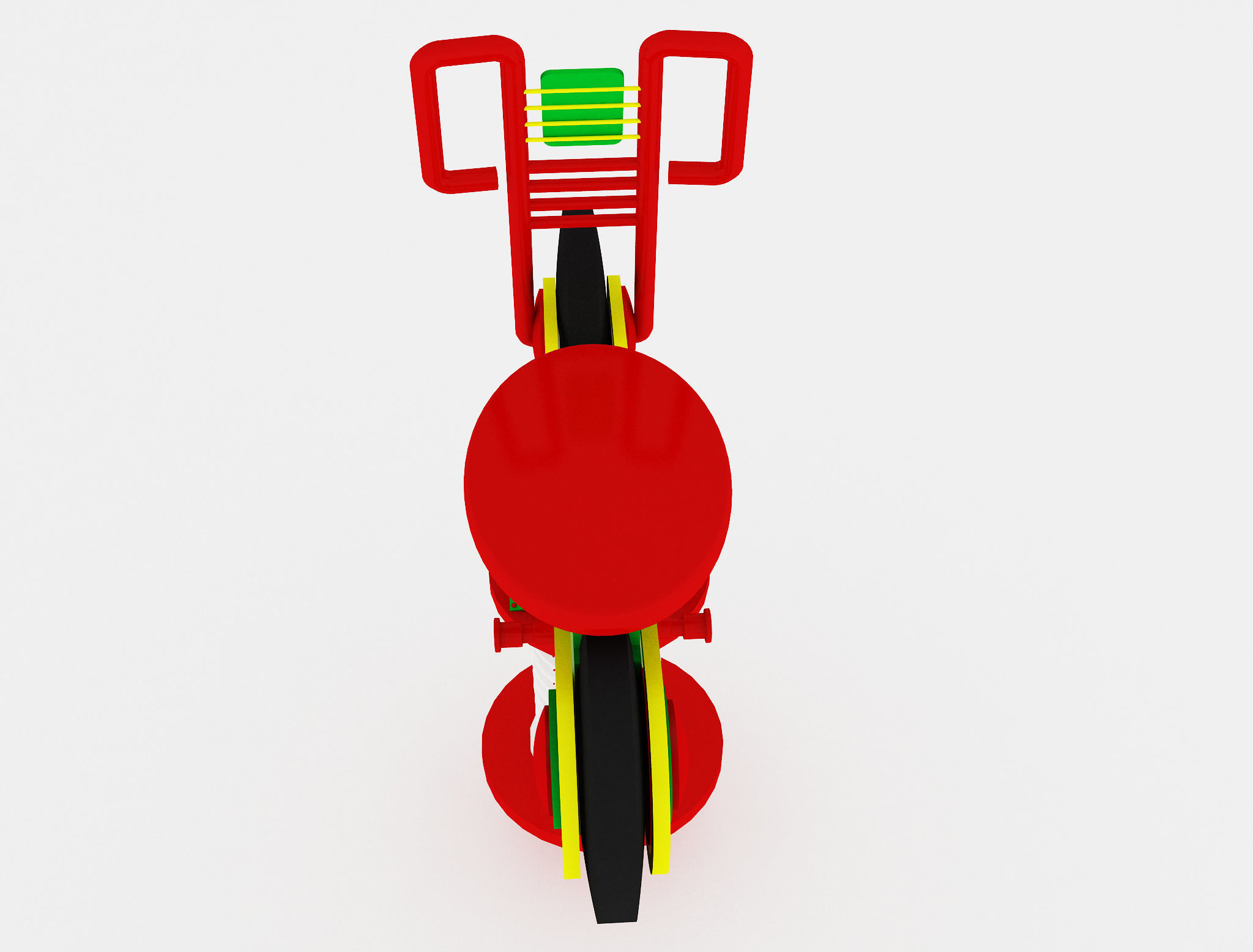 f18a Kids Toy  Bicycle 3D model_6