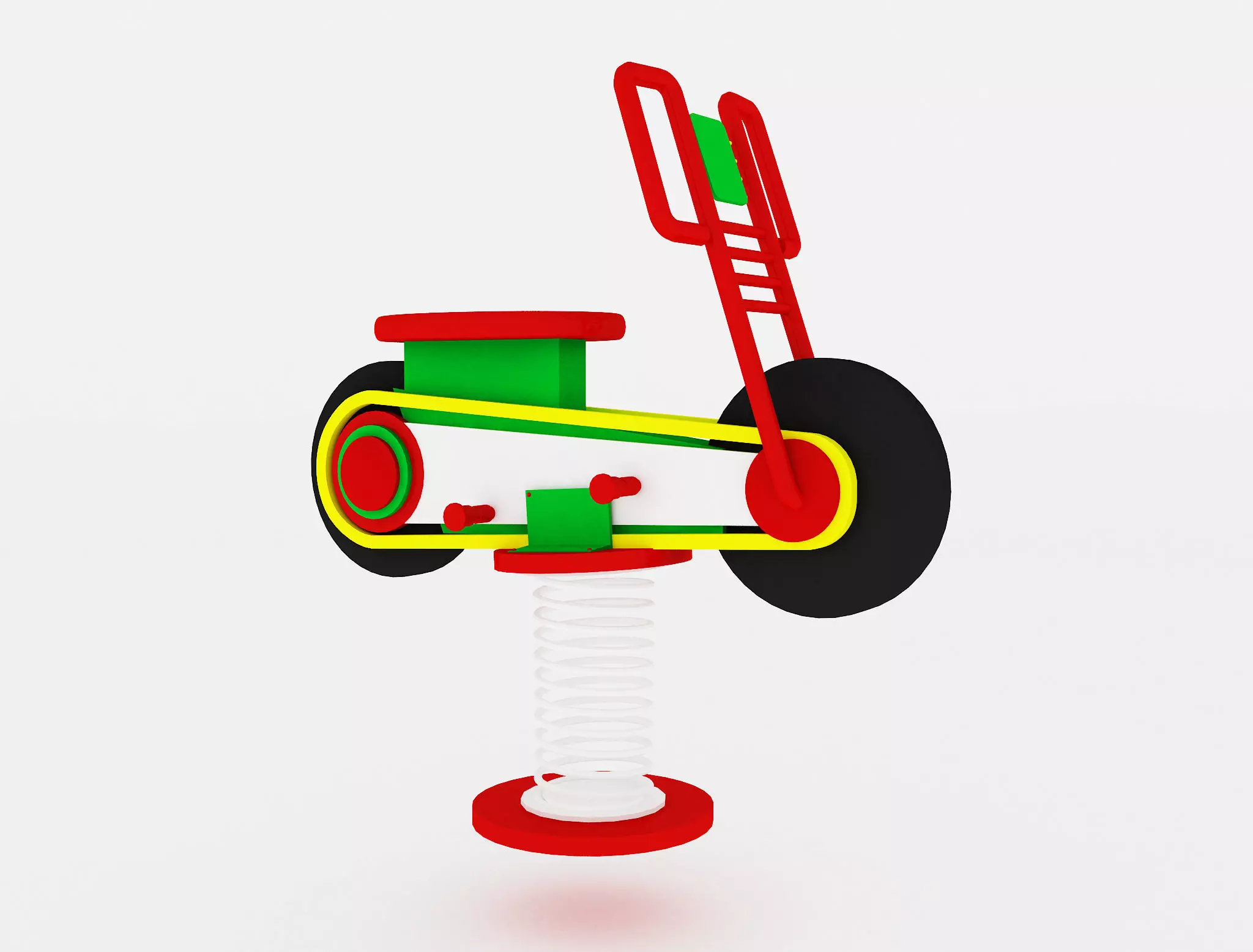 f18a Kids Toy  Bicycle 3D model_0