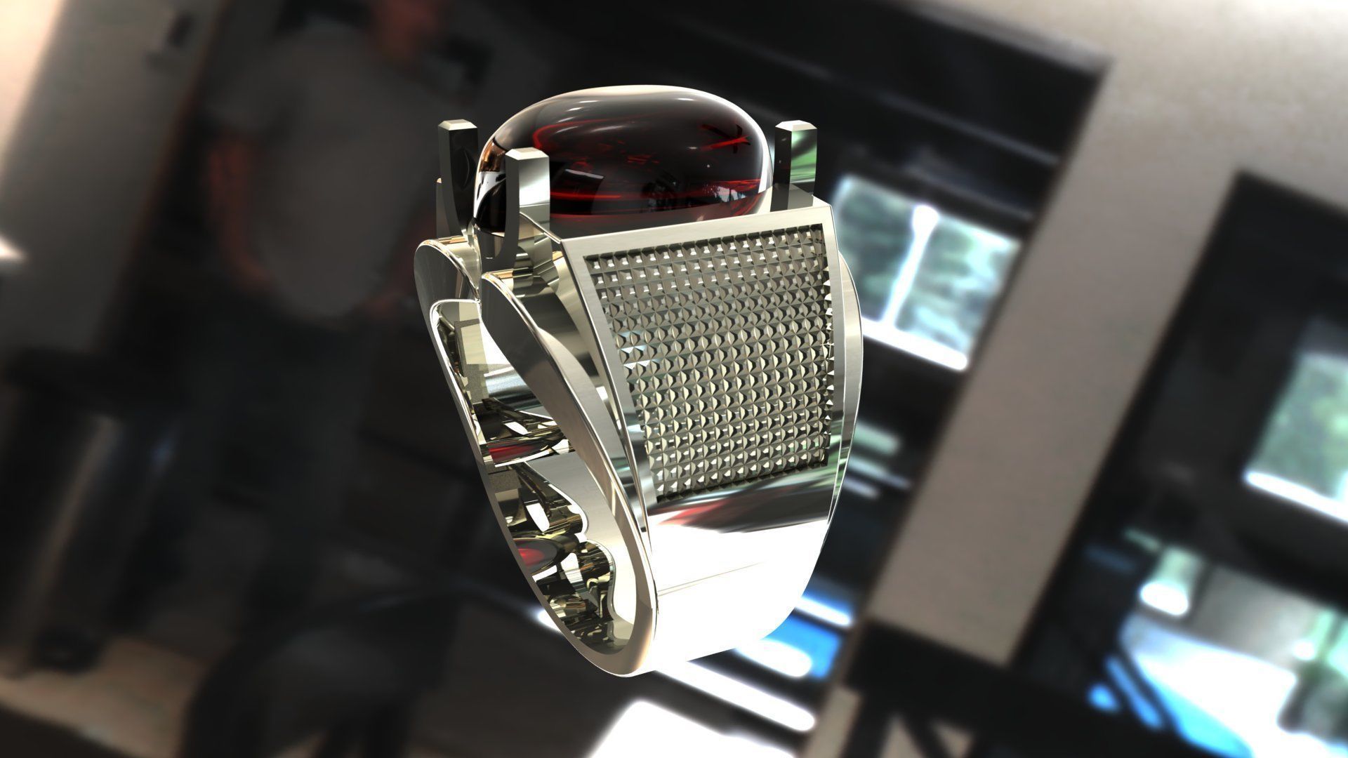 Ring 94  3D print model_2