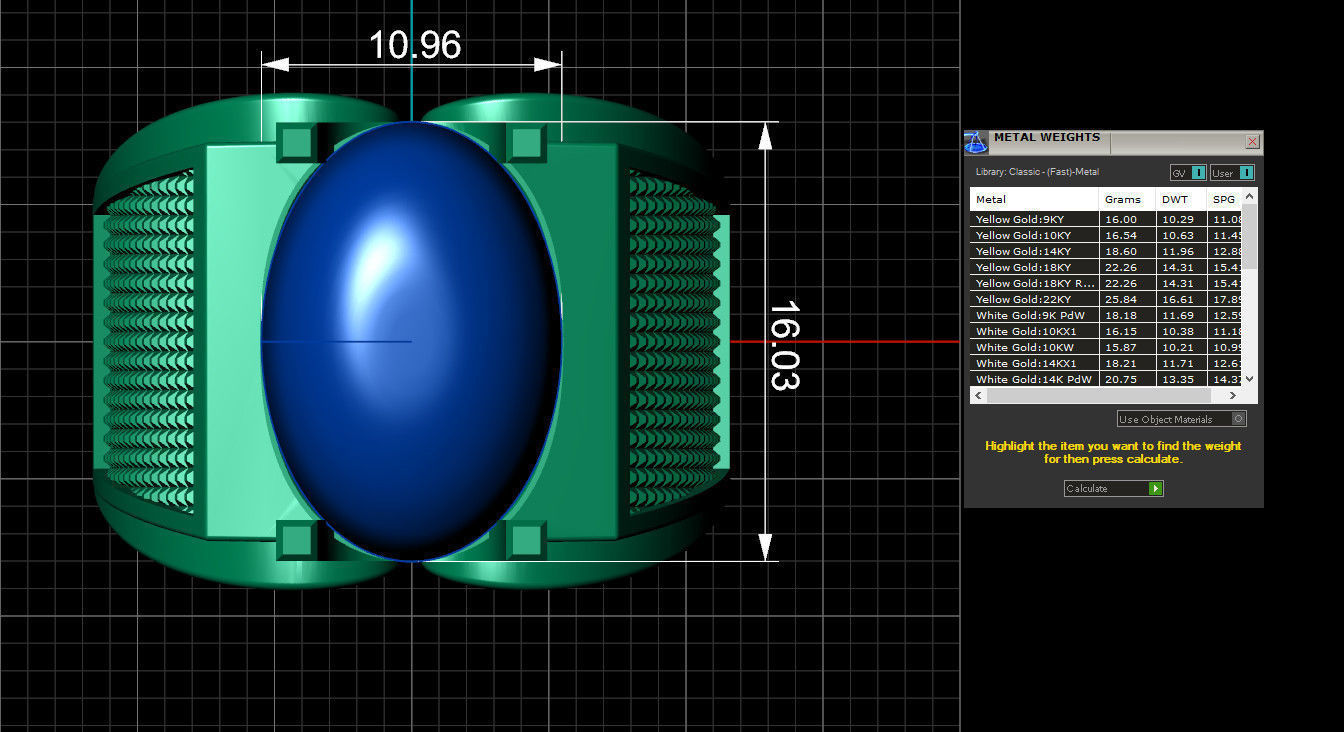 Ring 94  3D print model_7