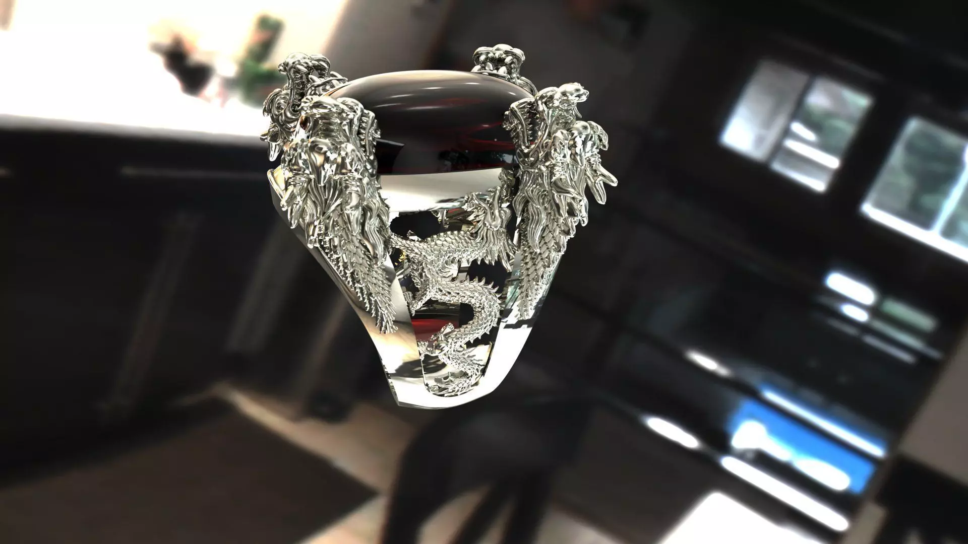 Ring 96  3D print model_0