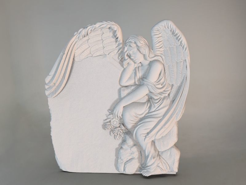Angel01 angel statue 3D print model_9