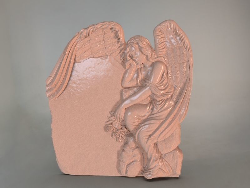 Angel01 angel statue 3D print model_10