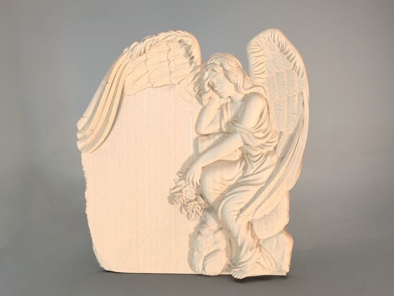 Angel01 angel statue 3D print model_11