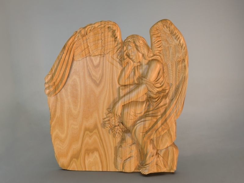 Angel01 angel statue 3D print model_8