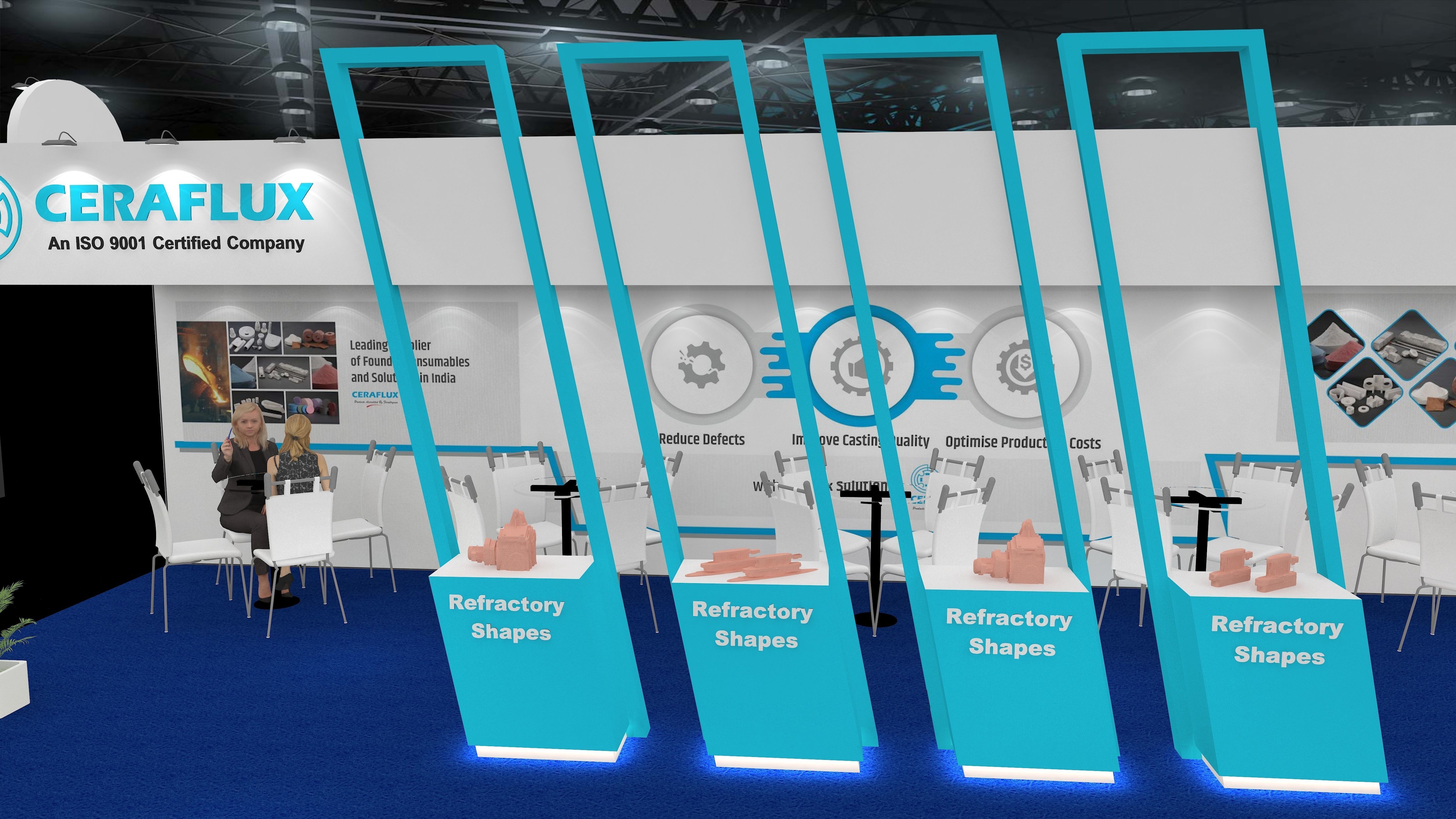 Exhibition Stand  15m  x 6m  3D model_6