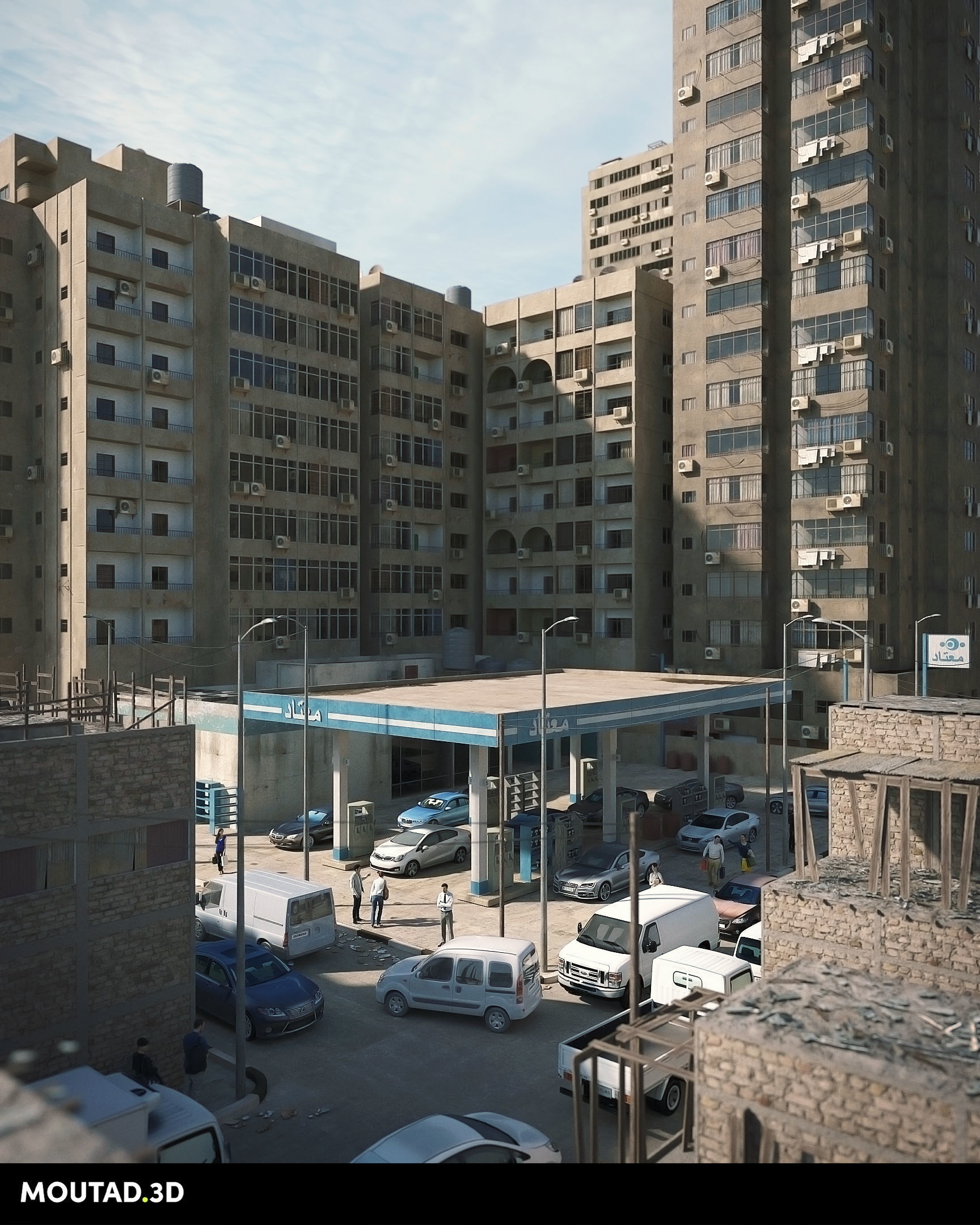 Al Giza - World Builder Low-poly 3D model_4