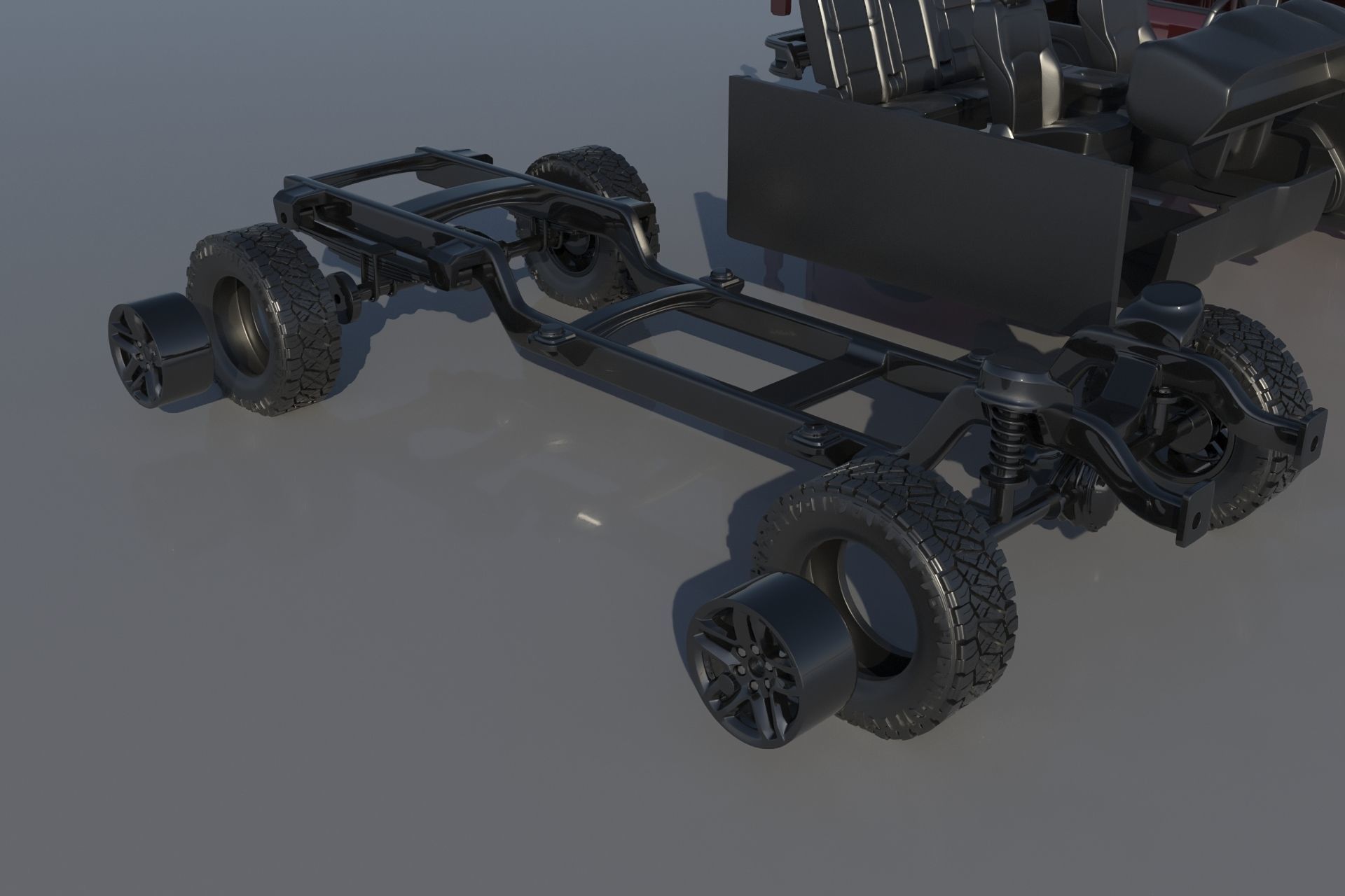 Chevrolet Silverado 1500 2022  3D print model_21