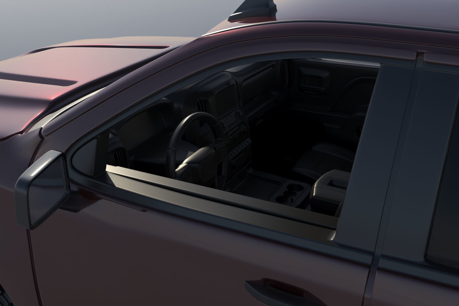 Chevrolet Silverado 1500 2022  3D print model_9