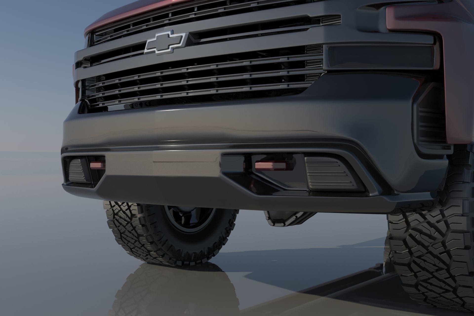 Chevrolet Silverado 1500 2022  3D print model_7