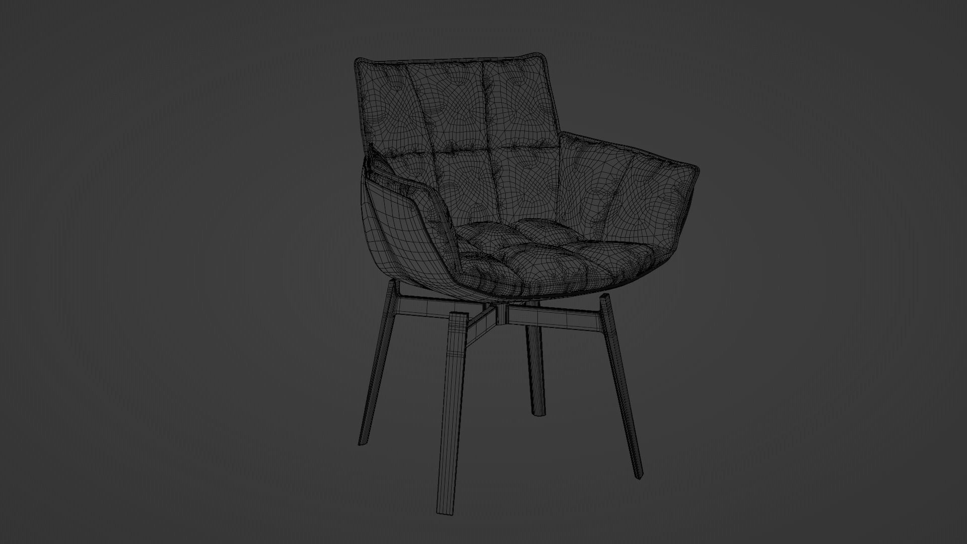 ARMCHAIR chair 3D model_5