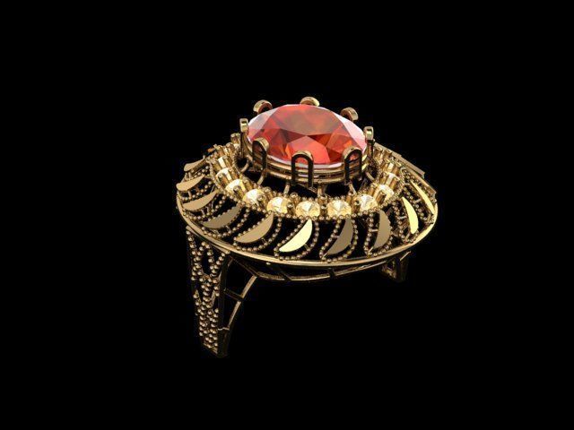 ELLIPSE RINGS 3D print model_19