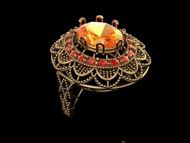 ELLIPSE RINGS 3D print model_14