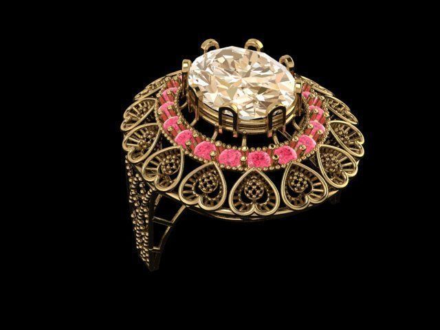 ELLIPSE RINGS 3D print model_20