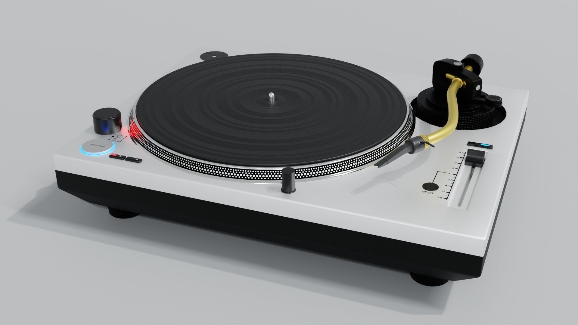 Turntable 3D model_1