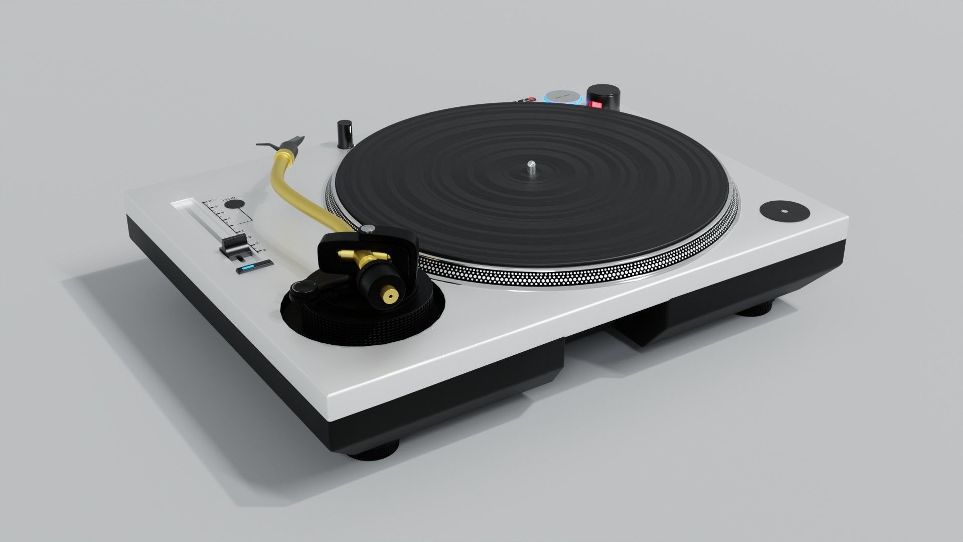 Turntable 3D model_2
