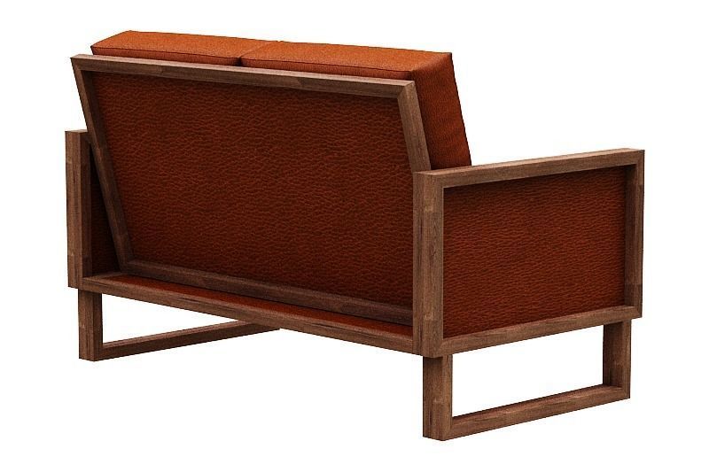 Sofa Colection 02 Low-poly 3D model_16