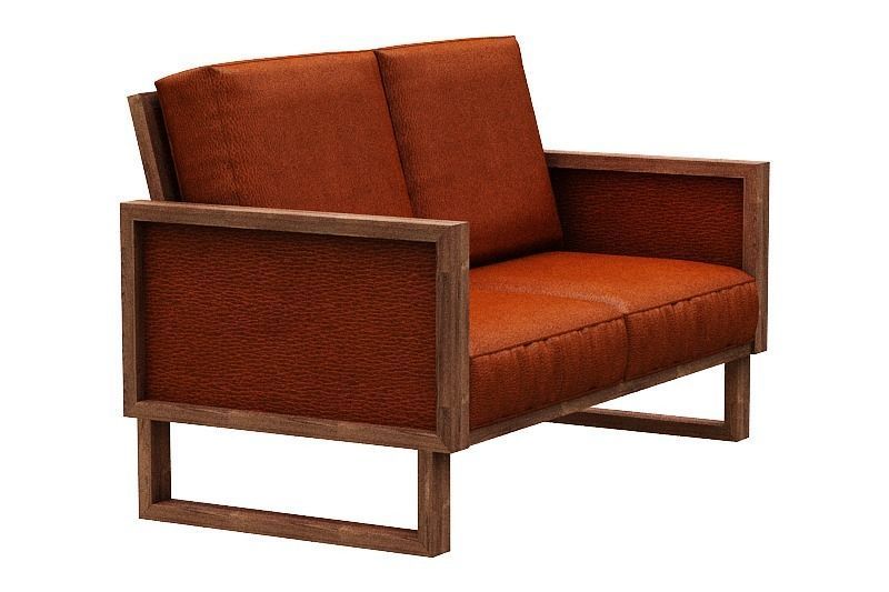 Sofa Colection 02 Low-poly 3D model_14